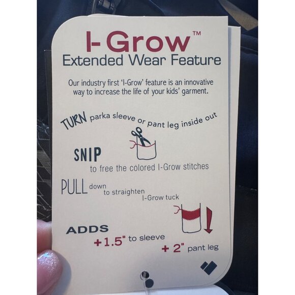 Obermeyer Warp Size 3 Small Boys Snow Bibs Ski Pants NWT $99 - Picture 6 of 12